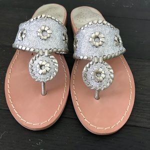 JACK ROGERS SPARKLE SANDALS